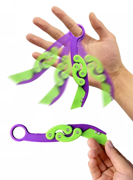 Folding Claw Fidget Knife