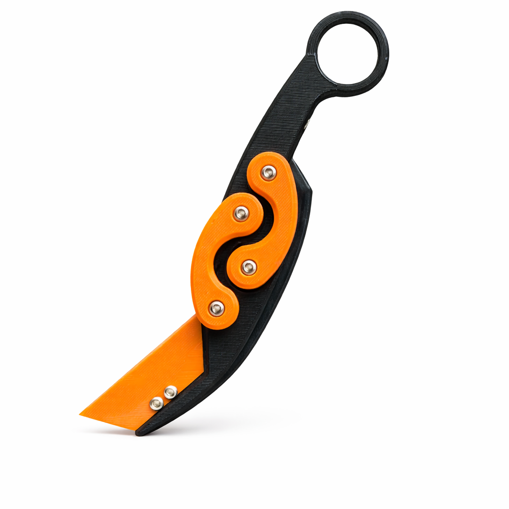 Folding Claw Fidget Knife